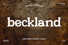 Beckland Serif Font Family