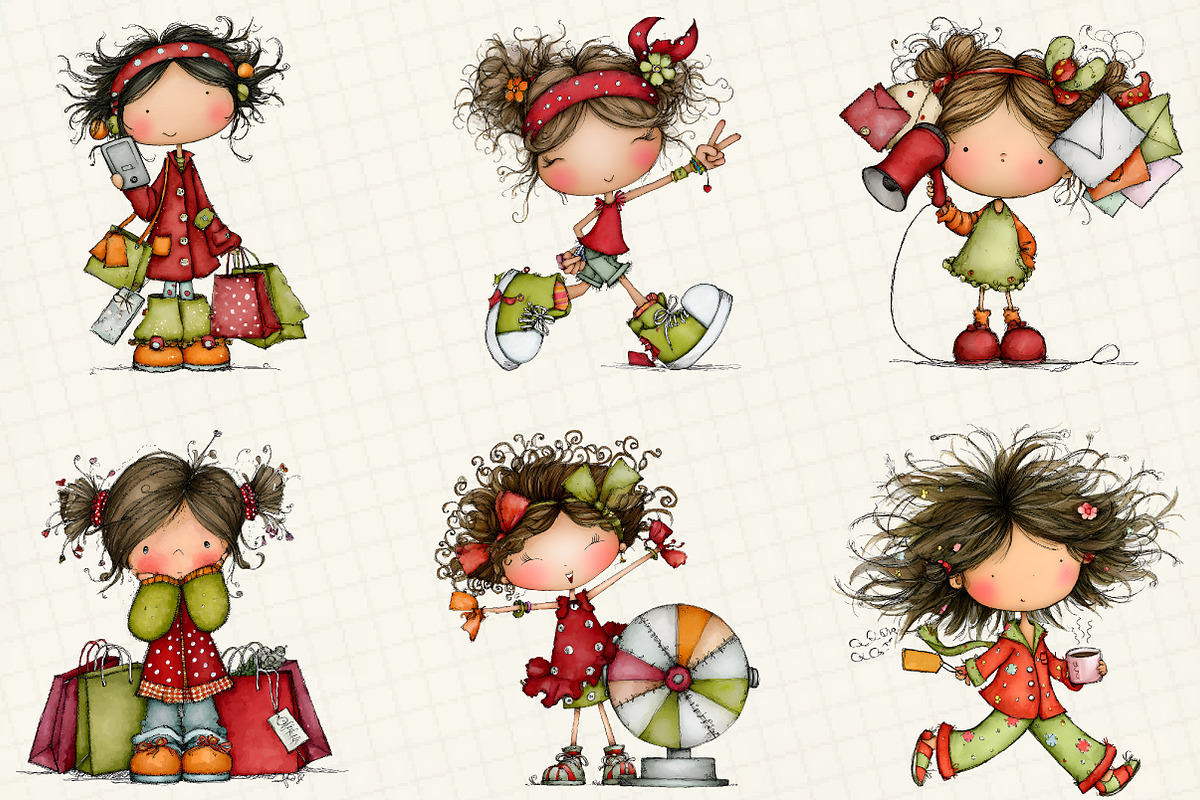 Funny Black Friday Clipart, an Illustration by DreamCafeArt (Photo 6 of 8)