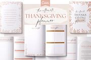 Thanksgiving Planner | PDF & Canva, a Magazine Template by Marigold Studios (Thumbnail 1 of 10)
