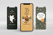 Modern Halloween Collection, a Graphic by 12pm-am (Thumbnail 5 of 8)