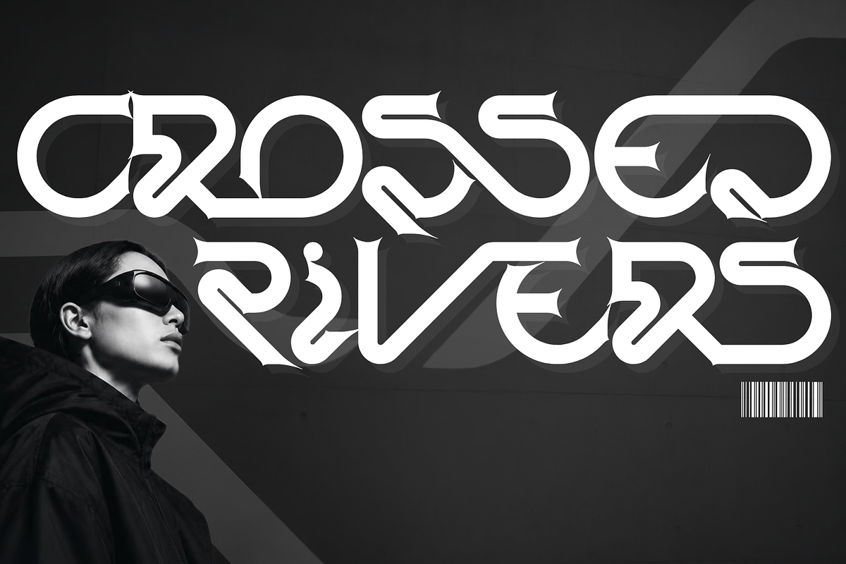 Knotted Contest - Cyber-Gothic Font, a Serif Font by 177Studio (Photo 2 of 8)