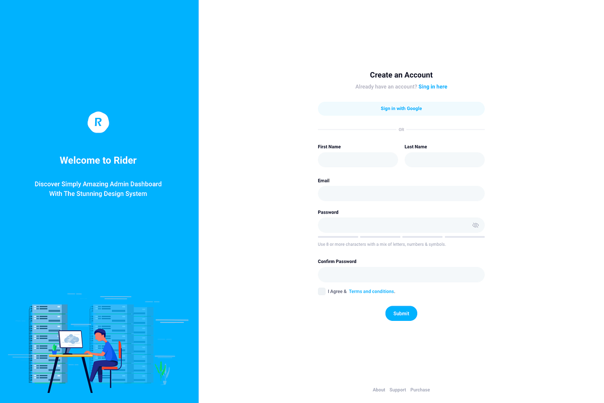 Rider - Bootstrap 5 Admin template, a Bootstrap Template by KeenThemes (Photo 5 of 6)