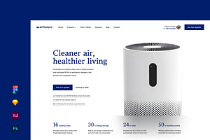 Hero - Air-conditioning Website
