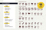 Natural Food, Diet & Allergen Icons, a Solid Icon by insemar (Thumbnail 3 of 4)