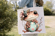 Whimsical Easter Animals Clipart PNG, an Illustration by Canvas Craft (Thumbnail 5 of 7)