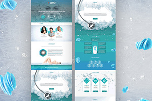 cryo_landing, a Landing Page Template by store for you