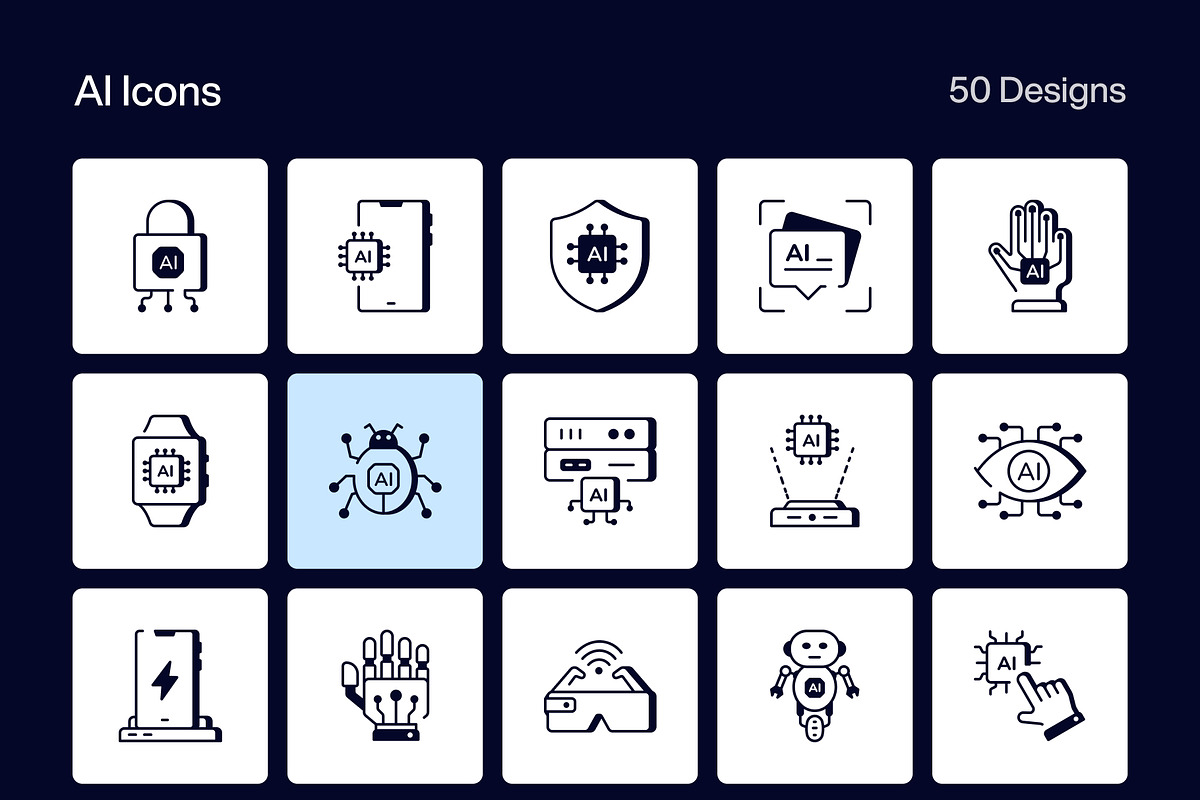 500 Technology Icons, an Outline Icon by Prosymbols (Photo 9 of 18)