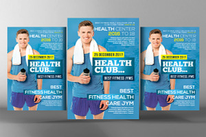 20 Health & Fitness Flyers Bundle