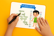 My Body Parts – Printable Learning C, an Education Illustration by Valin Malin (Thumbnail 7 of 7)
