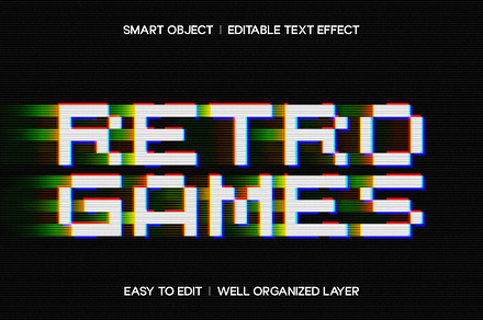 Motion Glitch Text Effect, a Layer Style Add-On by dokudokunomi
