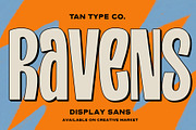 TAN - RAVENS, a Serif Font by TanType (Thumbnail 1 of 11)