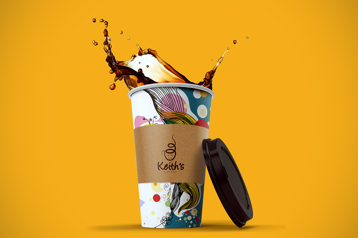 Coffee Cup Mockup, a Cups & Container Mockup by MahmoudRafik (Photo 5 of 6)