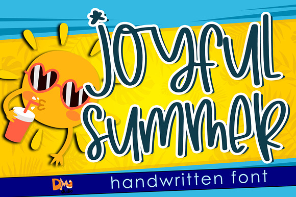 Joyfull Summer - Handwritten Font preview 8
