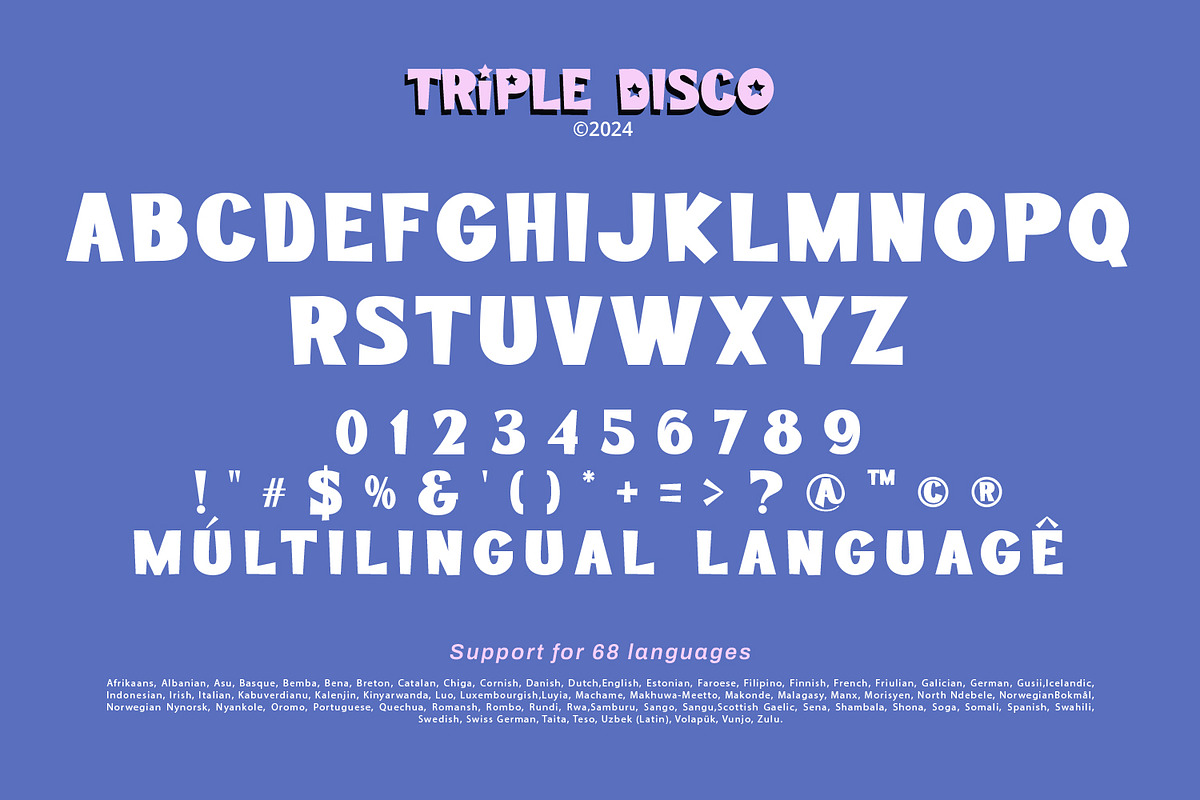 Triple Disco, a Symbol Font by yumnatype (Photo 10 of 10)