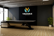 PSD Office Desk Room Wall Mockup, a Product Mockup by Ayy (Thumbnail 10 of 16)