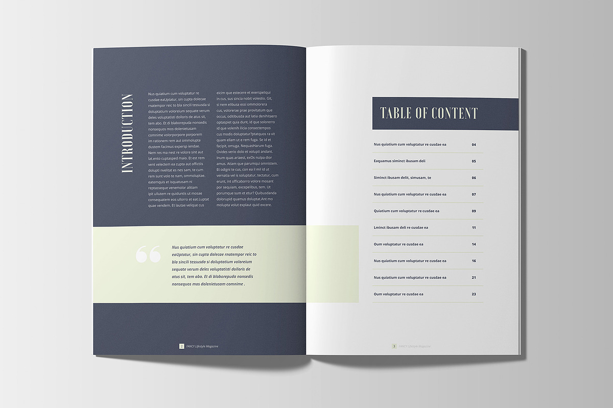 Luxury LookBook Magazine, a Magazine Template by Layout Design (Photo 4 of 10)