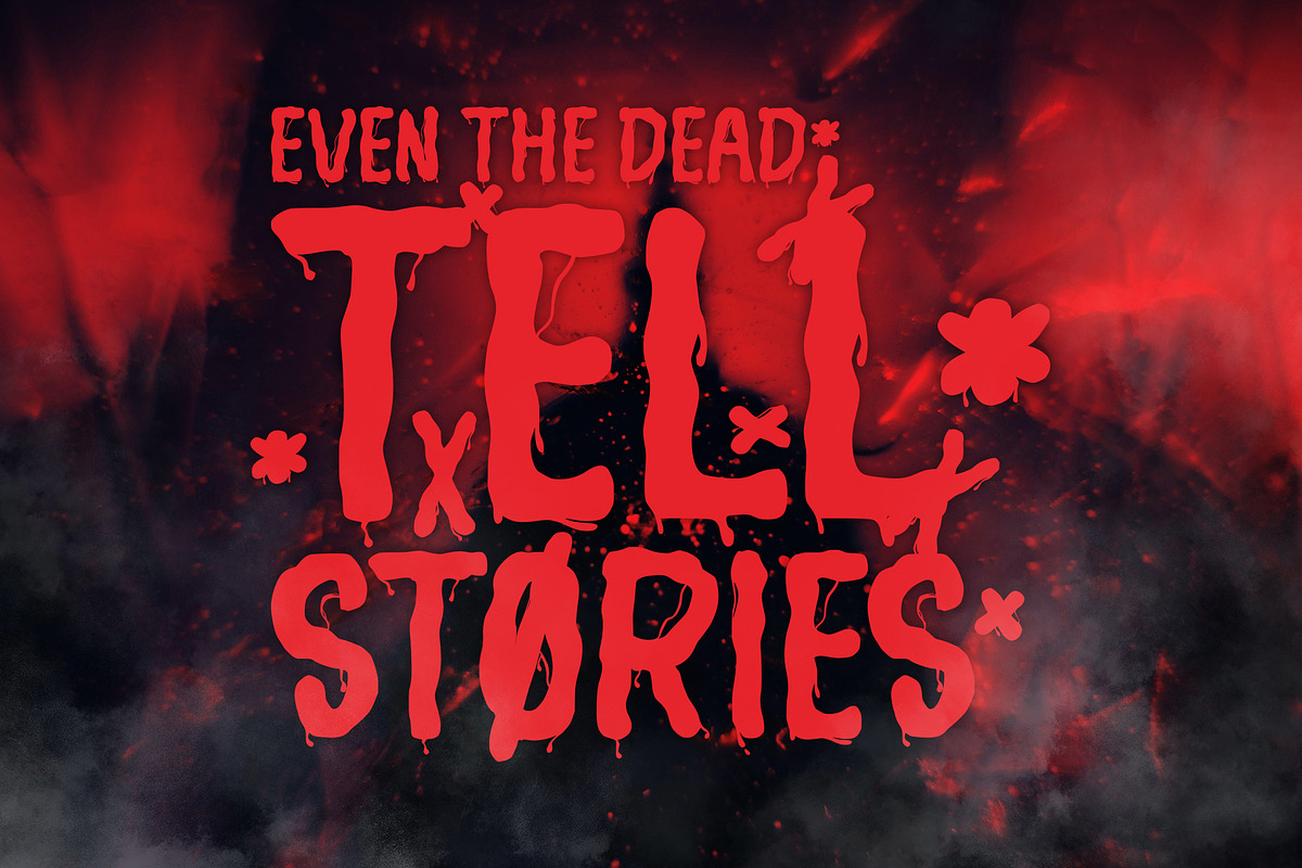NCL HALLOWEEN DANGER - Bloody Horror, a Handwritten Font by Enxyclo Studio (Photo 7 of 10)