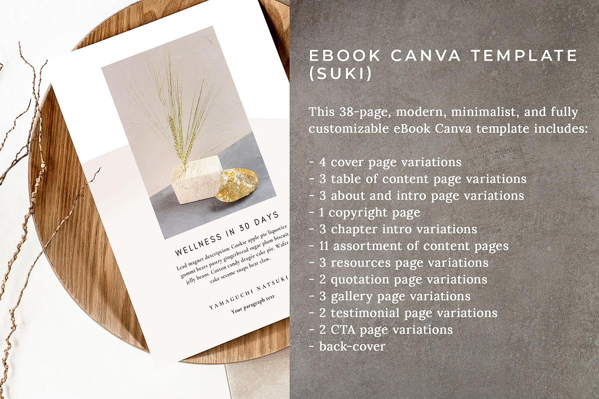 eBook Canva Template | Suki, a Magazine Template by Studio Sugoi (Photo 2 of 10)