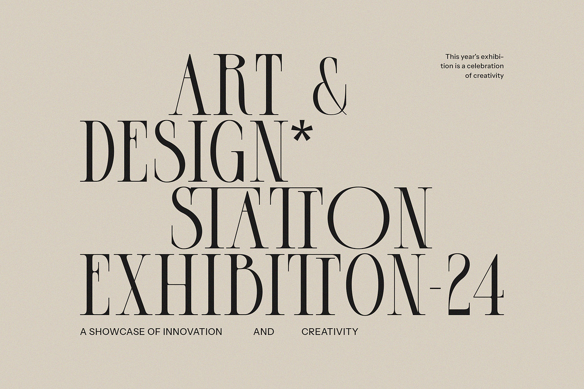 Brolin A Modern Serif Font, a Serif Font by Alfinart (Photo 3 of 8)