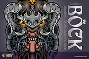 Eckmann & Eckmore Psychedelic Fonts, a Font by Paper Moon Graphic Supply (Thumbnail 9 of 22)