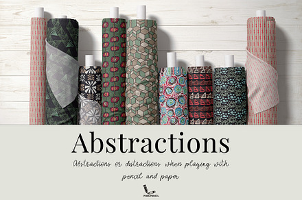 Abstract seamless patterns