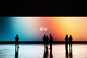32:9 Large Event Screen Mockup, an Advertising Mockup by Design Squad