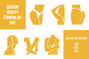 Abstract Female Figure Wall Art, a Background Graphic by C Design Studio (Thumbnail 4 of 12)