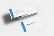 Minimalist Business Card Template, a Business Card Template by MadeByShahbaz (Thumbnail 3 of 3)