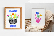 Floral Season Collage Illustrations, an Illustration by LarysaZabrotskaya (Thumbnail 4 of 12)