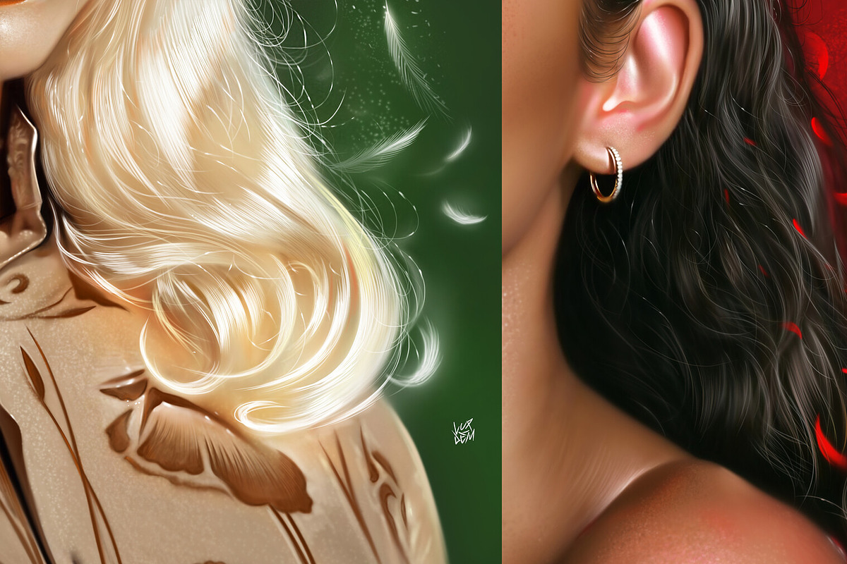 Hair Brushes, a Brush Add-On by vurdembrushes (Photo 5 of 5)