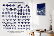 Japanese Vector Patterns & Elements, a Pattern Graphic by Julie&Taily (Thumbnail 2 of 24)