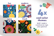 Folky Florals Patterns & Graphics, a Pattern Graphic by rouxsupplyco (Thumbnail 7 of 13)