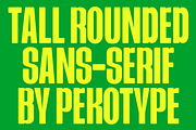 Jairo - Condensed Rounded Font, a Sans Serif Font by Pekotype (Thumbnail 2 of 16)