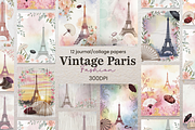Vintage Paris Fashion, a Background Graphic by Curve Design (Thumbnail 1 of 7)