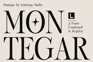Montegar - Elegant Celestial Serif