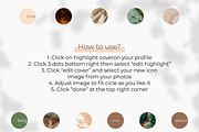 Boho Instagram Highlight Covers, a Social Media Template by DesignKora (Thumbnail 2 of 4)