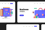 3D Business Analytics Icons, a 3D by Flat Icons (Thumbnail 3 of 8)