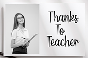 School Pen - Modern Handwritten Font, a Handwritten Font by Artkenza (Thumbnail 2 of 7)