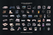 1500+ Collage Elements Creator Kit, an Object Graphic by Indieground Design Inc. (Thumbnail 22 of 28)