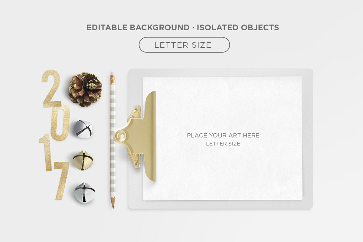 White Clipboard Mockup, a Print Template by tomodachi studio (Photo 4 of 4)