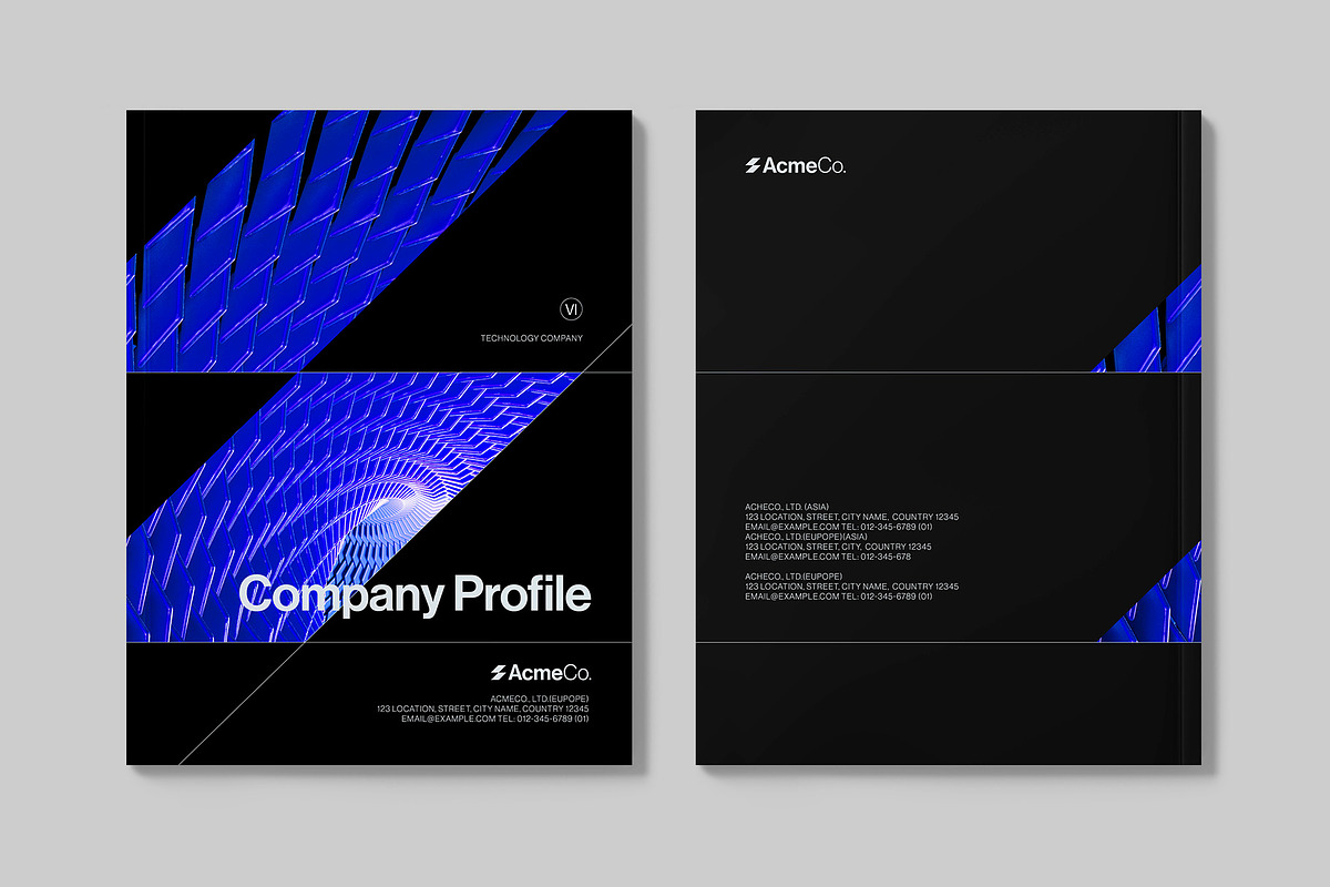 Company Profile Template, a Brochure Template by BrandPacks (Photo 5 of 6)