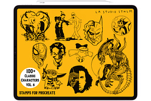 Classic Characters Vol.6 - Stamp Set