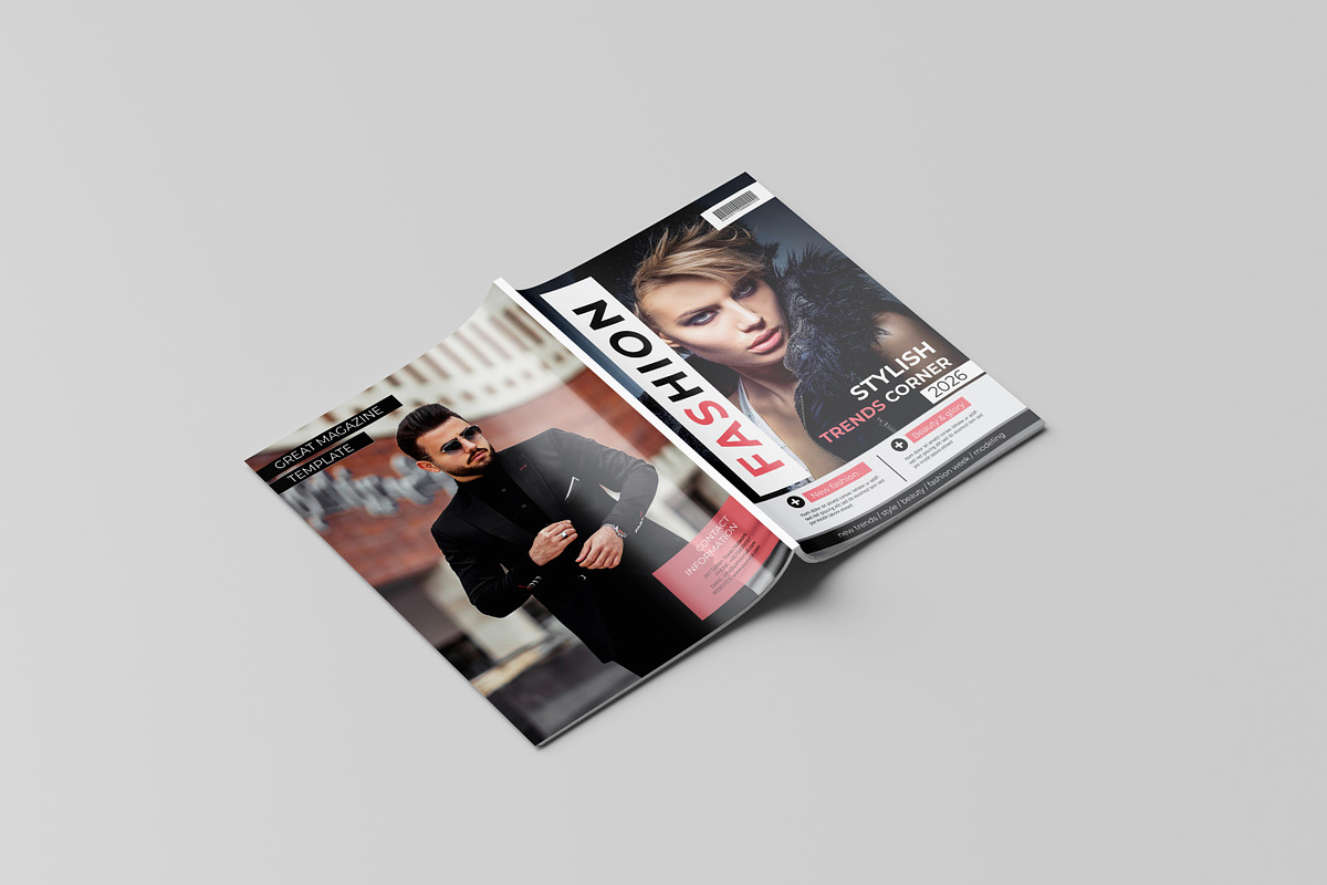 Fashion Magazine Template, a Brochure Template by Template Shop (Photo 22 of 22)