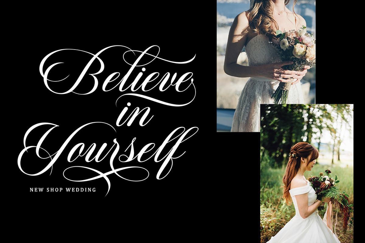 Gadiani Font, a Script Font by Queenopstudio (Photo 10 of 16)