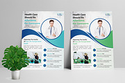 Healthcare Medical Flyer, a Flyer Template by Vectorzone (Thumbnail 1 of 3)