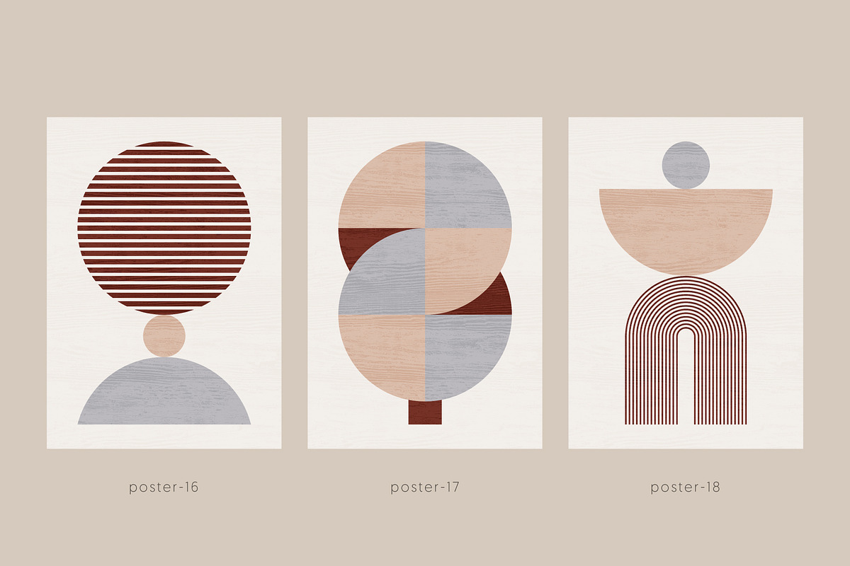 Minimal Scandinavian Posters, a Decorative Illustration by Léo Alexandre (Photo 8 of 10)