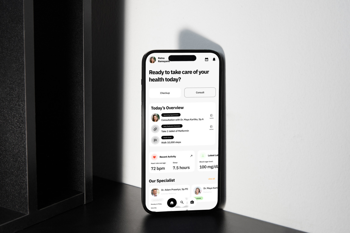 Helth - Healthcare Mobile App, an App Template by twinstd (Photo 4 of 5)