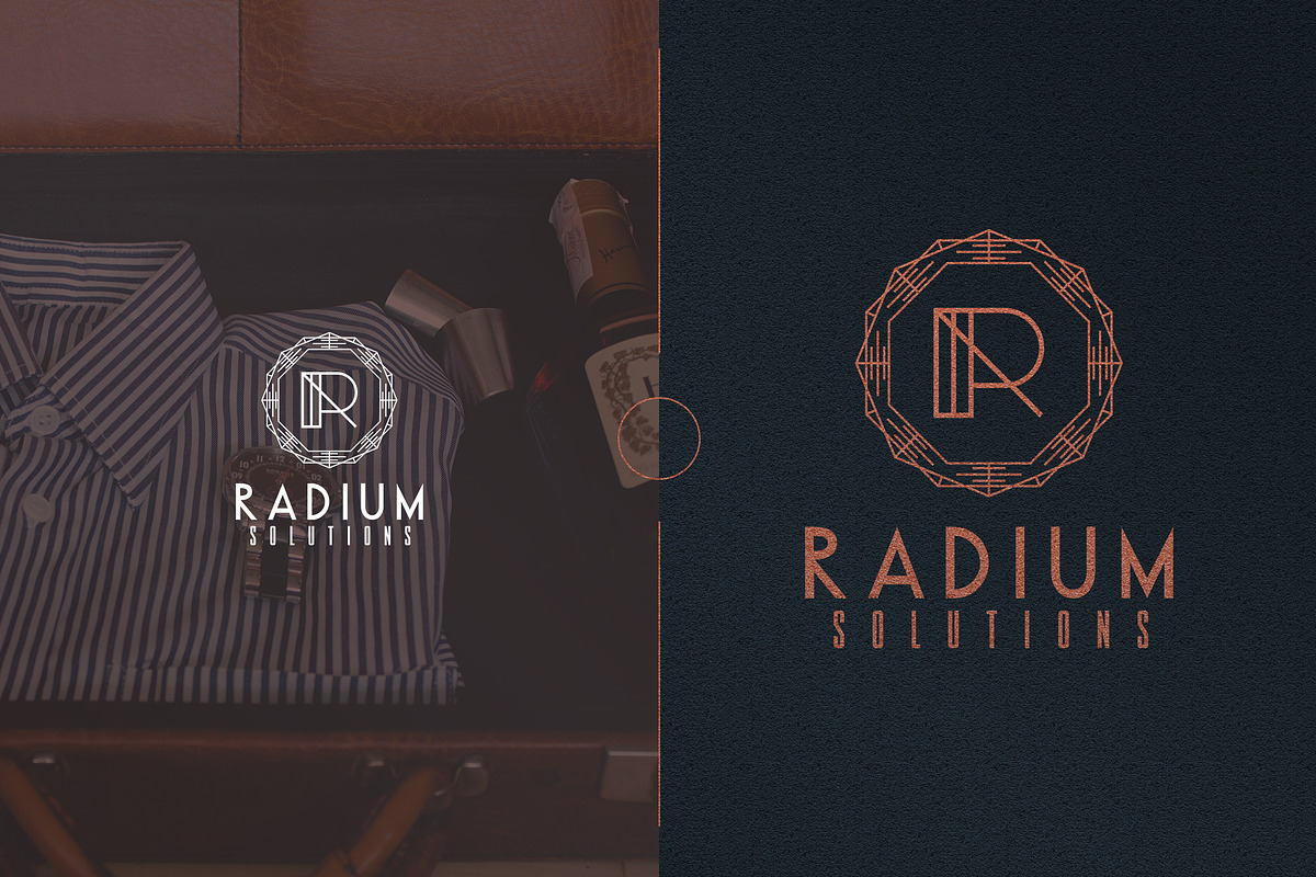 Art Deco A-Z Logo Templates, a Branding & Logo Template by VP Fonts (Photo 19 of 29)