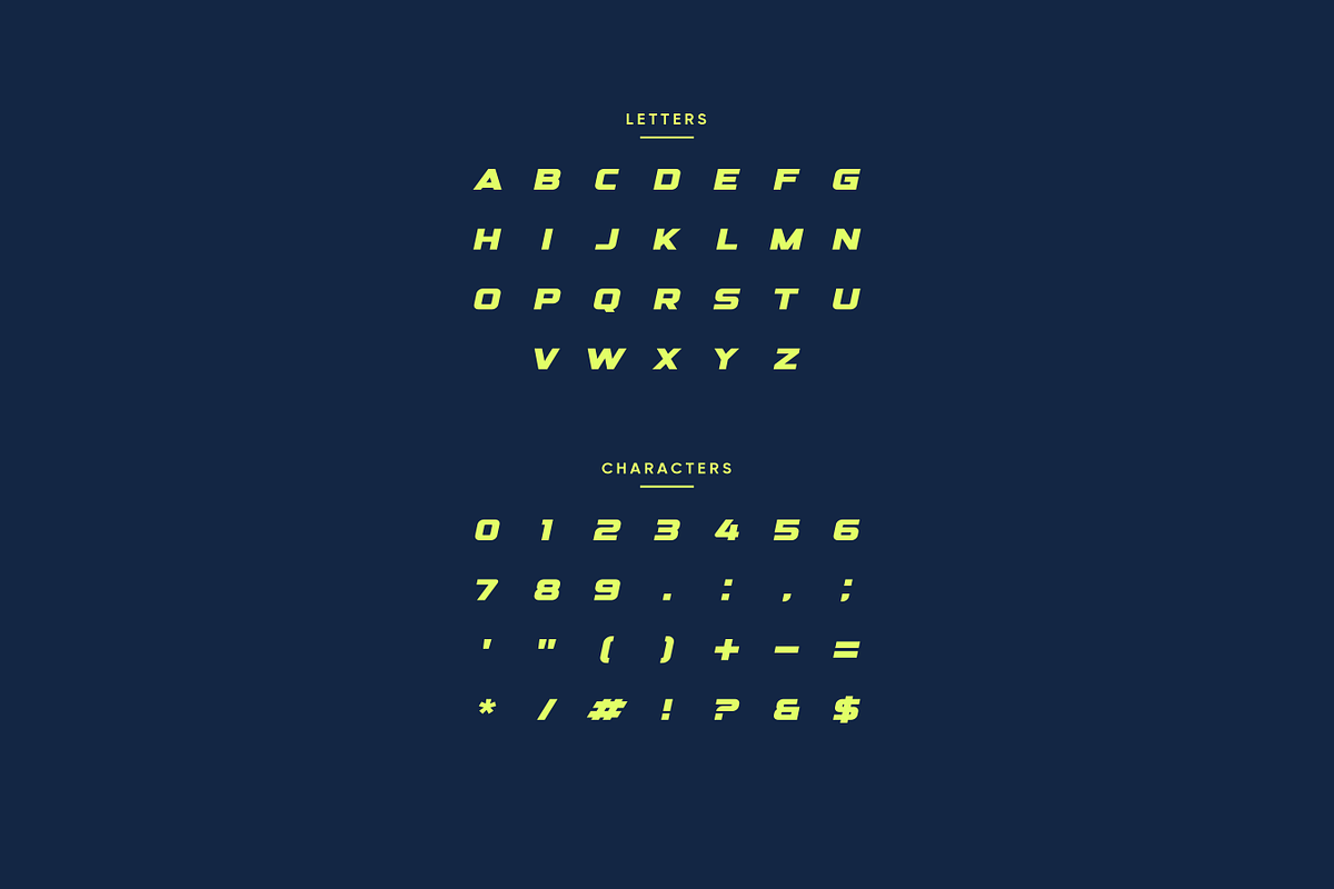 Grecko - Modern Sport Typeface, a Font by Letterna (Photo 3 of 4)