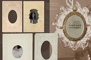 Embossed Papers, Frames and Collage, a Background Graphic by Laras Wonderland (Thumbnail 8 of 15)